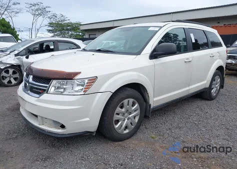 2016 Dodge Journey Se from USA, damaged, VIN 3C4PDCAB5GT142586